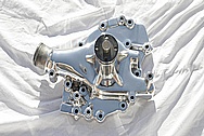 V8 Aluminum Waterpump AFTER Chrome-Like Metal Polishing and Buffing Services