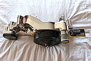 2011 Chevy LS1 Aluminum Water Pump AFTER Chrome-Like Metal Polishing and Buffing Services