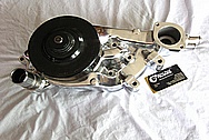 2010 Chevy Camaro L99 / LS3 V8 Water Pump AFTER Chrome-Like Metal Polishing and Buffing Services