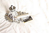 Engine Aluminum Water Pump AFTER Chrome-Like Metal Polishing and Buffing Services / Restoration Services 