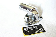 Aluminum Thermostat Housing Piece AFTER Chrome-Like Metal Polishing and Buffing Services / Restoration Services