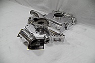 Aluminum V8 Engine Waterpump AFTER Chrome-Like Metal Polishing and Buffing Services / Restoration Services