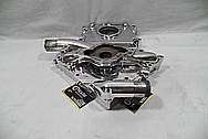 Aluminum V8 Engine Waterpump AFTER Chrome-Like Metal Polishing and Buffing Services / Restoration Services