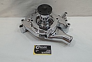 Aluminum Water Pump AFTER Chrome-Like Metal Polishing and Buffing Services / Restoration Services