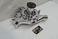 Aluminum Water Pump AFTER Chrome-Like Metal Polishing and Buffing Services / Restoration Services