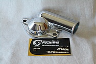 Aluminum Water Pump AFTER Chrome-Like Metal Polishing and Buffing Services / Restoration Services