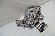 Steel Water Pump for 1965 Cadilliac AFTER Chrome-Like Metal Polishing and Buffing Services / Restoration Services