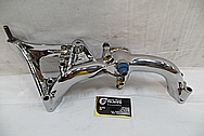 Steel Crossover Pipefor 1965 Cadilliac AFTER Chrome-Like Metal Polishing and Buffing Services / Restoration Services