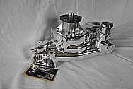 Aluminum Edelbrock Water Pump AFTER Chrome-Like Metal Polishing and Buffing Services / Restoration Services