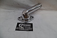 Aluminum Water Pump Piece AFTER Chrome-Like Metal Polishing and Buffing Services / Restoration Services