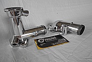 Toyota Supra 2JZ-GTE Aluminum Thermostat Housing AFTER Chrome-Like Metal Polishing and Buffing Services / Restoration Services 