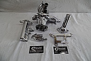 Toyota Supra 2JZ-GTE Aluminum Water Pump AFTER Chrome-Like Metal Polishing - Aluminum Polishing