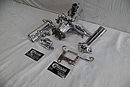 Toyota Supra 2JZ-GTE Aluminum Water Pump AFTER Chrome-Like Metal Polishing - Aluminum Polishing