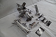 Toyota Supra 2JZ-GTE Aluminum Water Pump AFTER Chrome-Like Metal Polishing - Aluminum Polishing