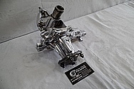 Toyota Supra 2JZ-GTE Aluminum Water Pump AFTER Chrome-Like Metal Polishing - Aluminum Polishing