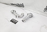 Toyota Supra Aluminum Water Piece AFTER Chrome-Like Metal Polishing - Aluminum Polishing - Waterpump Parts Polishing - 2JZ-GTE 