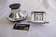 Hemi 426 Aluminum Waterpump AFTER Chrome-Like Metal Polishing and Buffing Services