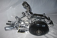 LS1 V8 Aluminum Water Pump AFTER Chrome-Like Metal Polishing and Buffing Services
