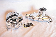 1967 Chevy Camaro V8 Water Pump AFTER Chrome-Like Metal Polishing and Buffing Services