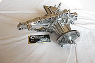 1993 - 1998 Toyota Supra 2JZ - GTE Aluminum Water Pump AFTER Chrome-Like Metal Polishing and Buffing Services