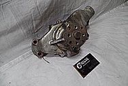 Aluminum V8 Engine Waterpump BEFORE Chrome-Like Metal Polishing and Buffing Services / Restoration Services
