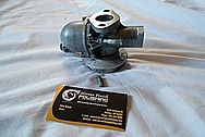 Aluminum Water Pump BEFORE Chrome-Like Metal Polishing and Buffing Services / Restoration Services