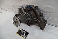 Steel Water Pump for 1965 Cadilliac BEFORE Chrome-Like Metal Polishing and Buffing Services / Restoration Services