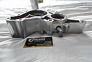 Aluminum Water Pump for Mozda RX7 BEFORE Chrome-Like Metal Polishing and Buffing Services / Restoration Services