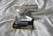 Aluminum Water Pump BEFORE Chrome-Like Metal Polishing and Buffing Services / Restoration Services