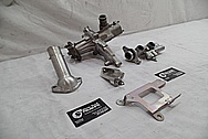 Toyota Supra 2JZ-GTE Aluminum Water Pump BEFORE Chrome-Like Metal Polishing - Aluminum Polishing