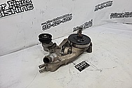 2010+ Chevy Camaro Aluminum Water Pump BEFORE Chrome-Like Metal Polishing - Aluminum Polishing - Water Pump Polishing 