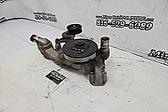 2010+ Chevy Camaro Aluminum Water Pump BEFORE Chrome-Like Metal Polishing - Aluminum Polishing - Water Pump Polishing 