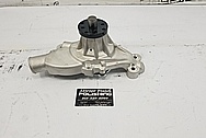 Aluminum Water Pump Housing BEFORE Chrome-Like Metal Polishing - Aluminum Polishing - Waterpump Polishing 