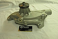 Chevrolet ZL-1 V8 Aluminum Water Pump BEFORE Chrome-Like Metal Polishing and Buffing Services
