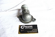 2006 Dodge Viper Aluminum Thermostat Housing BEFORE Chrome-Like Metal Polishing and Buffing Services