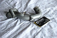 Toyota Supra 2JZ-GTE 3.0L Engine Aluminum Water Neck Piece BEFORE Chrome-Like Metal Polishing and Buffing Services