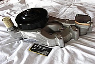 2011 Chevy LS1 Aluminum Water Pump BEFORE Chrome-Like Metal Polishing and Buffing Services