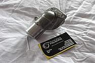 Aluminum Thermostat Housing BEFORE Chrome-Like Metal Polishing and Buffing Services