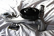 2010 Chevy Camaro L99 / LS3 V8 Water Pump BEFORE Chrome-Like Metal Polishing and Buffing Services