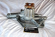 Mopar Aluminum Water Pump BEFORE Chrome-Like Metal Polishing and Buffing Services / Restoration Services