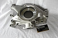 Aluminum Water Pump BEFORE Chrome-Like Metal Polishing and Buffing Services / Restoration Services