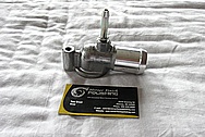 Aluminum Water Thermostat Housing Piece BEFORE Chrome-Like Metal Polishing and Buffing Services / Restoration Services 