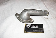 Chevrolet Corvette Water Thermostat Housing BEFORE Chrome-Like Metal Polishing and Buffing Services / Restoration Services 
