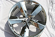 Dodge Challenger 20" Aluminum Wheels AFTER Chrome-Like Metal Polishing and Buffing Services