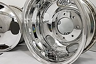 Aluminum Truck Wheels AFTER Chrome-Like Metal Polishing - Aluminum Polishing Services