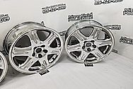 Wheels AFTER Chrome-Like Metal Polishing - Aluminum Polishing Services