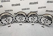 Ford Mustang Aluminum Wheels AFTER Chrome-Like Metal Polishing - Aluminum Polishing Services