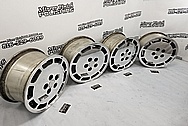 Ford Mustang Aluminum Wheels AFTER Chrome-Like Metal Polishing - Aluminum Polishing Services