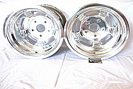 Aluminum Wheel Front AFTER Chrome-Like Metal Polishing and Buffing Services