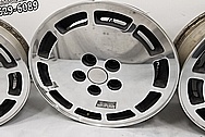 Ford Mustang Aluminum Wheels AFTER Chrome-Like Metal Polishing - Aluminum Polishing Services